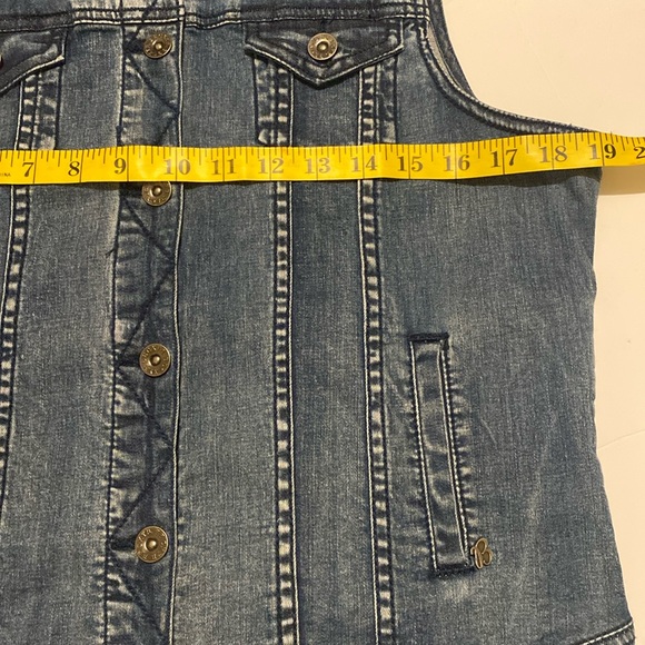 90’s Becxy B denim vest great condition very well made - Picture 6 of 12